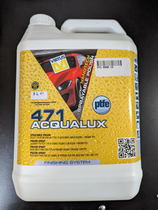 Allchem 471 Acqualux Spray Polish - Clear (Each) 5L