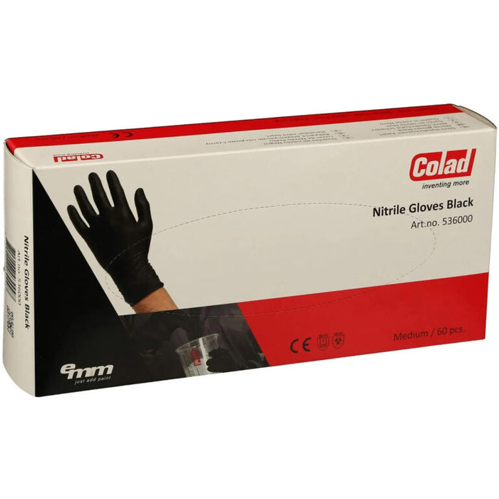 Colad Black Nitrile Gloves XXL (Box of 60)