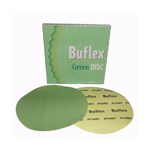 Kovax K2000 152mm Buflex Wet Stickon Discs (Green) - 25 per Box