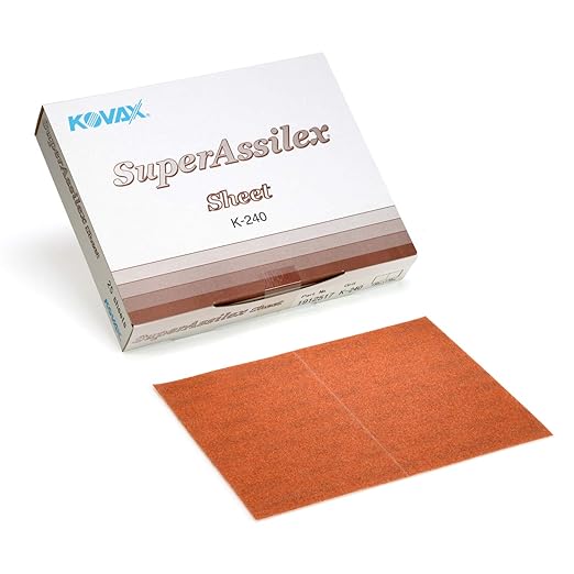 Kovax K240 Super Assilex Sp Tack Sheets - 130 x 170mm  - 25 per Box