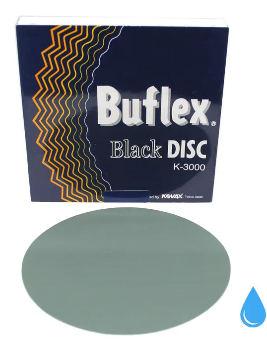 Kovax K3000 152mm Buflex Wet Stickon Discs (Black) - 25 per Box