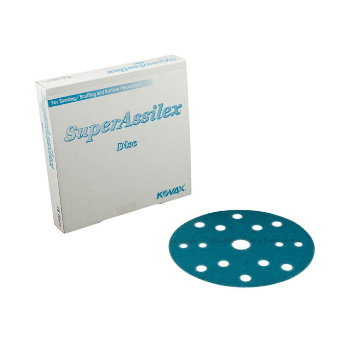 Kovax K320 152mm Super Assilex Sp Tack Discs 15 Hole - 25 per Box