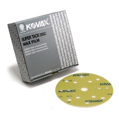 Kovax P320 152mm Maxfilm Sp Tack Abrasive Discs 15 Hole - 50 per Box