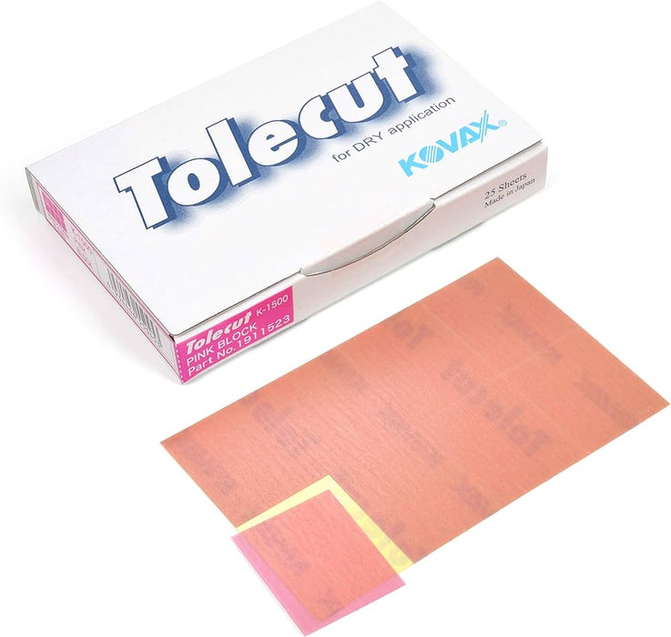 Kovax Tolecut Pink Stick-On 29mm x 35mm 1/8 K1500