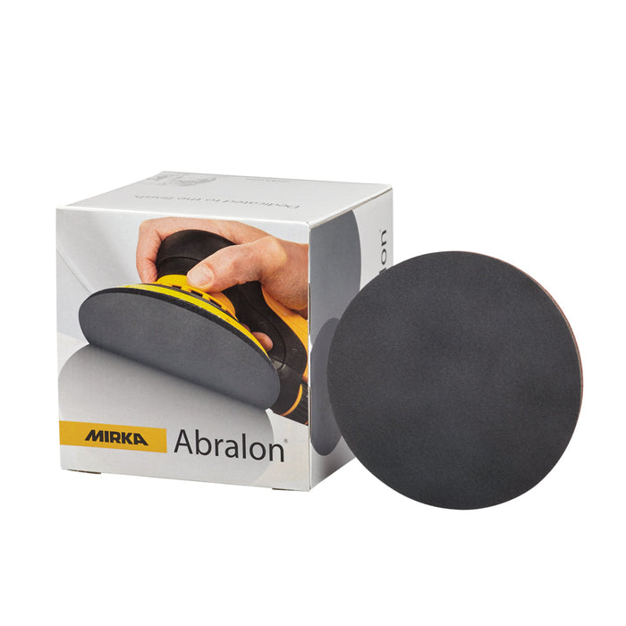 Mirka P2000 150mm Abralon Grip Discs Without Holes - 20 per Box