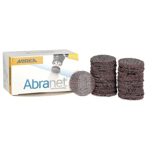 Mirka P400 Abranet® Ø 34 mm Grip - No holes (Pack of 50)