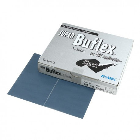 Kovax K3000 Buflex Sp Tack Sheets (Black) 130 x 170mm - 25 per Box